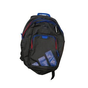 Adidas Prime 7 Black Blue Red Accents Backpack